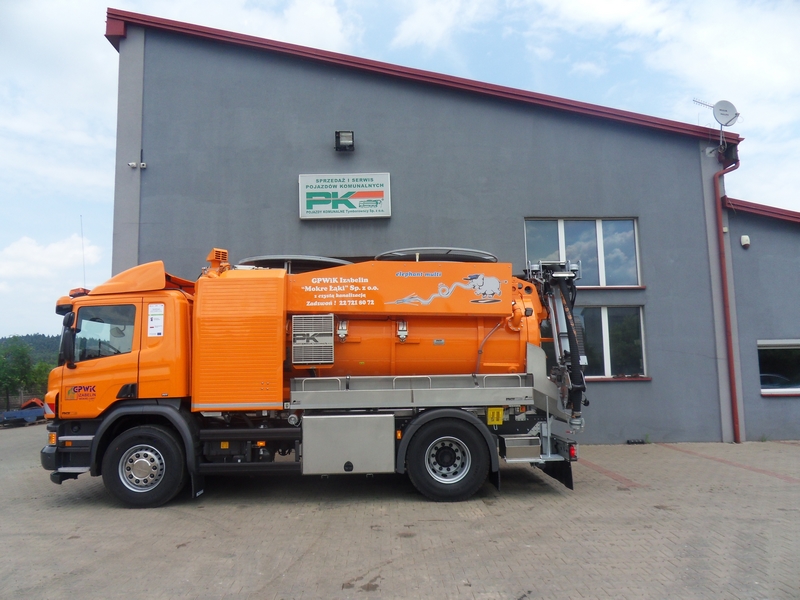 Pojazd dwu-funkcyjny typu Kombi
Typ:Scania P320
Rok produkcji: 2018(nowy)
Zabudowa: FFG Flensburg