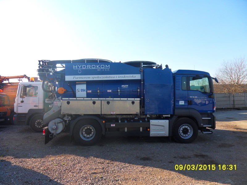 Pojazd dwu-funkcyjny typu Kombi
Typ:MAN TGS 18.320
Rok produkcji: 2014(nowy)
Zabudowa: FFG Flensburg