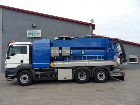 Pojazd dwu-funkcyjny typu Kombi
Typ:MAN TGS 28.400
Rok produkcji: 2016(nowy)
Zabudowa: FFG Flensburg