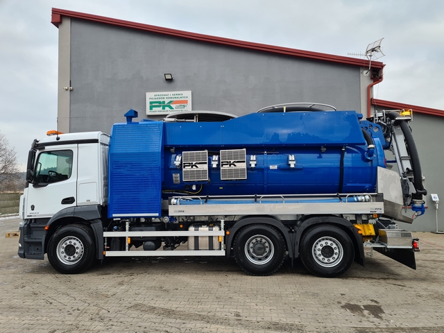 Pojazd dwu-funkcyjny typu Kombi
Typ:Mercedes-Benz Actros 2543
Rok produkcji: 2020(nowy)
Zabudowa: FFG Flensburg