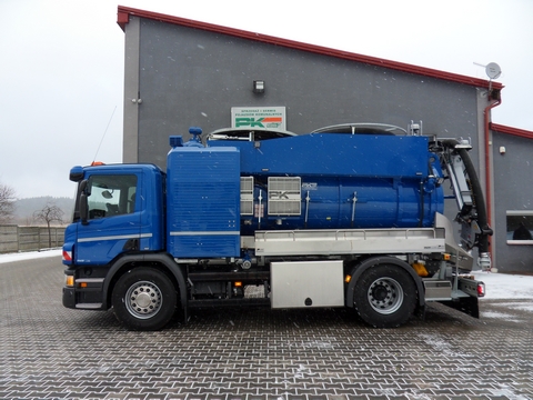 Pojazd dwu-funkcyjny typu Kombi
Typ:Scania P320
Rok produkcji: 2016(nowy)
Zabudowa: FFG Flensburg