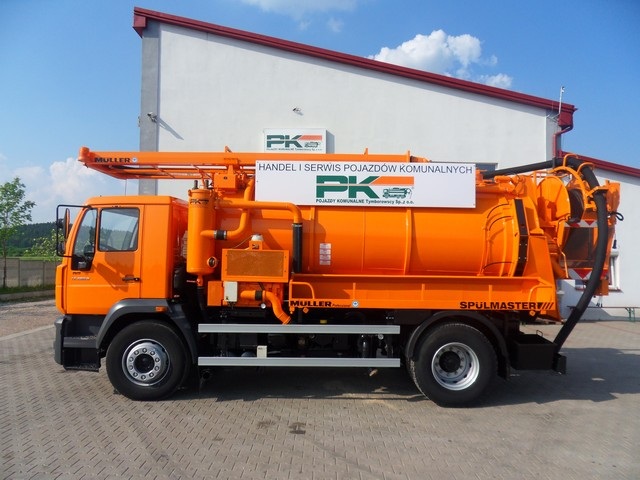 Pojazd dwu-funkcyjny typu Kombi
Typ: MAN LE 280
Rok produkcji: 2001
Zabudowa: Muller Umwelttechnik