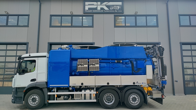 Pojazd z recyklingiem
Typ: Mercedes-Benz Actros 2543
Rok produkcji: 2021 ( nowy )
Zabudowa: FFG Umwelttechnik